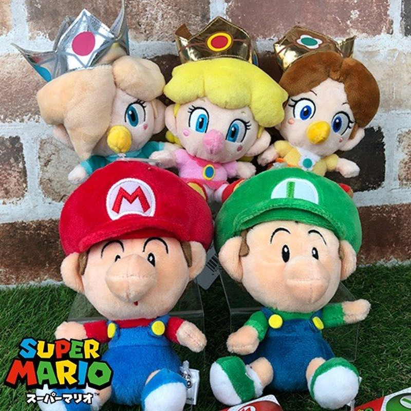 スーパーマリオ ぬいぐるみ S ベビィマリオ ベビィルイージ ベビィピーチ ベビィデイジー ベビィロゼッタ オールスターコレクション 通販 Lineポイント最大get Lineショッピング