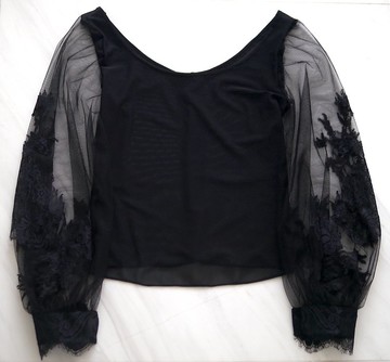 超彈 蕾絲長袖內搭衣