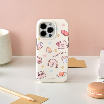 胖才可愛肉呆食物特輯防摔iPhone手機殼