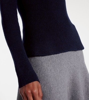 Alaïa Wool and silk-blend turtleneck sweater