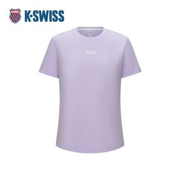 K-SWISS 運動短袖 TSHIRTKC7532WCTS13 T恤 圓領 女款 紫色 1912464-638