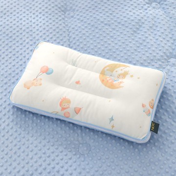 DON 韓系針織舒眠荳點兒童枕-童話王子(28×48cm)