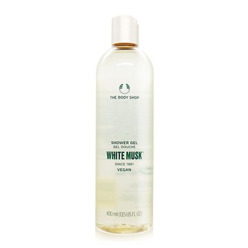 *THE BODY SHOP 白麝香沐浴膠400ML-國際航空版
