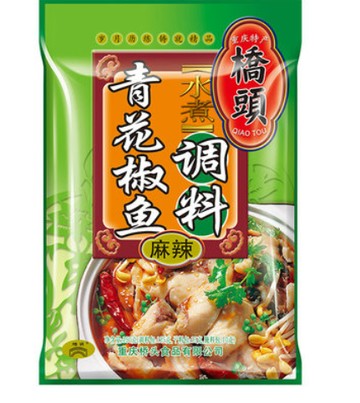 橋頭青花椒魚調料 麻辣 200g（不含魚）