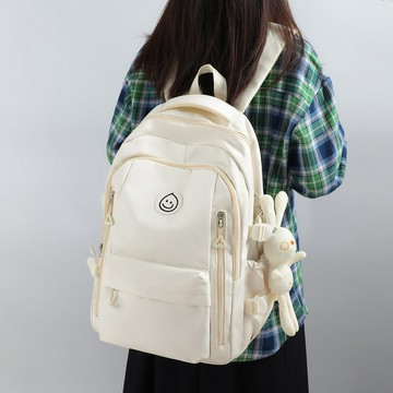 台灣公司 免運 開立發票 後背包 帆布包 後背包 電腦後背包 學生書包 旅行包 書包女後背包新款大學生輕便休閑大容量bags背包初中生減負