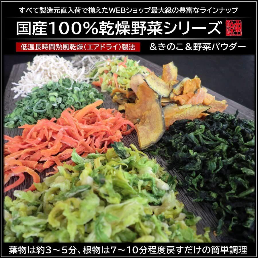 国産乾燥大根 100g 国産乾燥野菜シリーズ 切干 だいこん エアドライ 低温熱風乾燥製法 九州産 熊本県産 みそ汁 フリーズドライ  保存食 非常食 長期保存