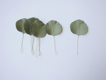 PAPER LAVES,樹葉,DIY用品禮品,手工樹葉:50片,圓形