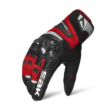 【入門推薦】SBKPLAY SR-10 黑紅 碳纖護具 觸控防摔手套