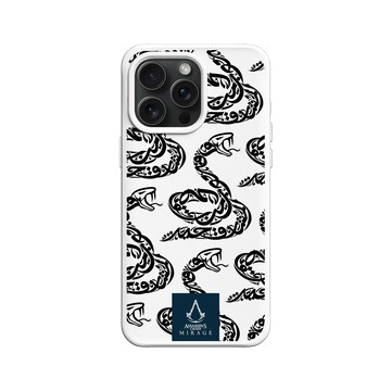 iPhone 15 Pro Max SolidX 白 - Assassin's Creed - Assassin's Creed Mirage® - Snake Calligraphy