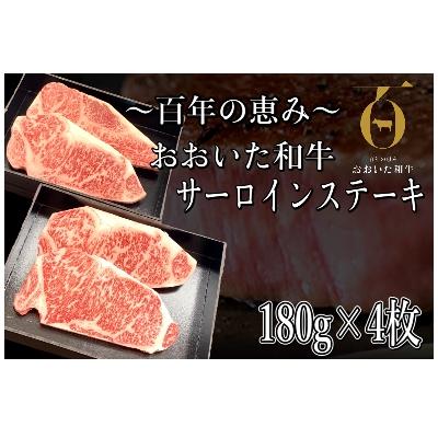 ふるさと納税 津久見市 おおいた和牛サーロインステーキ　180g×4枚(津久見市)