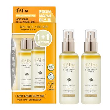 d Alba黛爾珀 白松露保濕噴霧 100ml*2