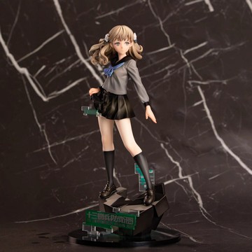 美少女 十三機兵防衛圈 冬坂五百里站姿游戲周邊動漫手辦模型