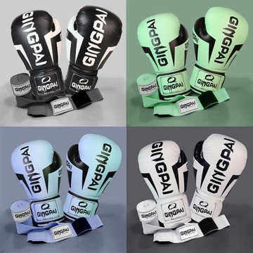 拳擊手套專業成人散打泰拳搏擊格斗拳套男女兒童訓練打器材沙袋