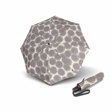 T.200 自動開收傘-圈圈款 Calla Black(黑圓圈)