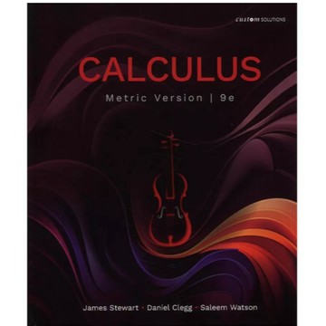 滄海-建宏 Calculus 9/e Metric Version (Custom Solutions) Stewart 9786267533055 <建宏書局>
