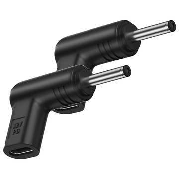 UniSync Type-C母轉DC公PD誘騙轉接頭 4.0*1.7mm 12V  單一商品  2個