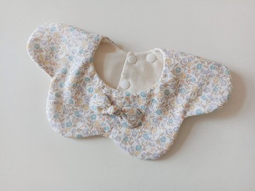 【5日內出貨】轉轉花兜  蝴蝶結圍兜 360度圍兜  嬰兒圍兜 寶