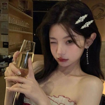 🎀免運🎀新款俏皮千金珍珠髮夾劉海小夾子側邊碎髮鴨嘴夾髮卡氣質髮飾網紅髮圈束髮繩 頭飾 皮筋 髮飾 橡皮筋 綁頭髮頭飾