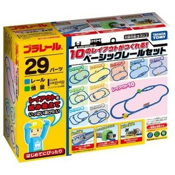 鐵道王國 10種軌道變化基本組 TP16132 多美火車 PLARAIL