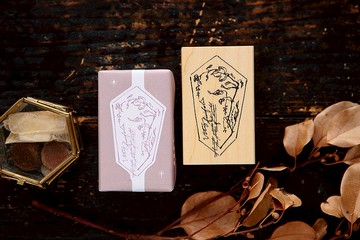 野葡萄 楓木印章