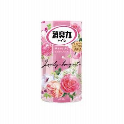 ato6019-0246  トイレの消臭力 ラブリーブーケ 400ml 1ケ エステー 251301