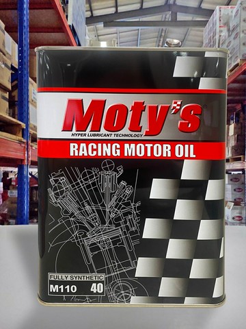 【4%點數】『油工廠』Moty's M110 5W40 RACING MOTYS 100%合成 高性能/競技 5W-40 4L【樂天APP下單限定】