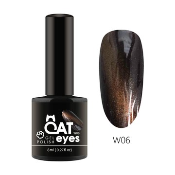 C+ 光撩貓眼指甲油膠 8ml-寬貓眼-W06