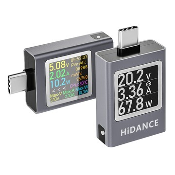 ATORCH 炬為 600W USB-C 電壓 電流 功率測試儀 (HDC-085C)