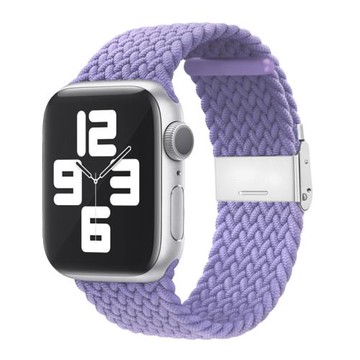 適用蘋果s8手表apple watch7表帶彩虹尼龍編織卡扣iwatch6/se/5/3/4代手表帶45/40/44mm男女s6/s5潮智能配件