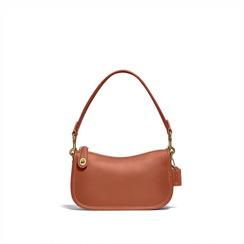 COACH SWINGER複古百搭單肩包腋下包女士肩背包 C2643｜雙12限定►滿3千折300►滿8千再折1500★全館免運