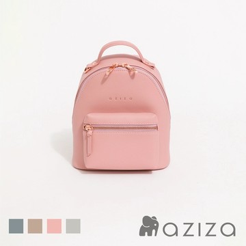 【aziza】ELIZA斜口拉鍊後背包-小-多色