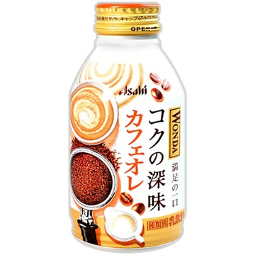 朝日ASAHI 濃醇咖啡 咖啡歐蕾 260ml