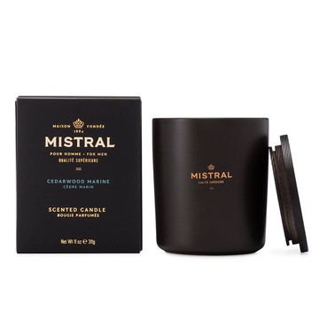 【紳士用品專賣】美國 Mistral - 海洋雪松 香氛蠟燭（Cedarwood Marine）