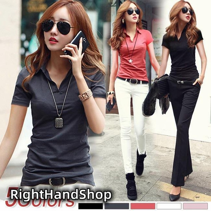 Tシャツ 半袖 無地 Tシャツ レディース 大きいサイズ 春夏 Vネック ブラウス ストレッチ素材 ホワイト ブ 通販 Lineポイント最大get Lineショッピング