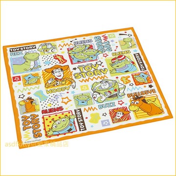 asdfkitty*玩具總動員桌墊/餐墊/桌巾/大手帕-43*43公分-防止兒童弄髒桌面-日本製