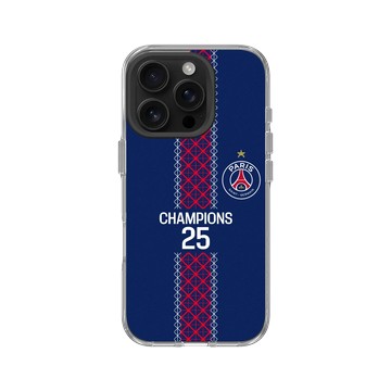 iPhone 16 Pro Clear 透明 - PSG - Champions 25