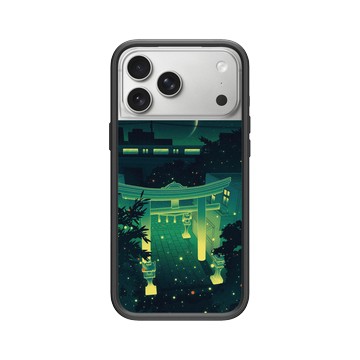 iPhone 17 Pro Max Mod NX -邊框背蓋組合 (相機按鈕) 黑 - Denise Rashidi (Surudenise) - Japan at Night 日本夜未眠