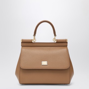 Medium caramel Sicily Hand Bag