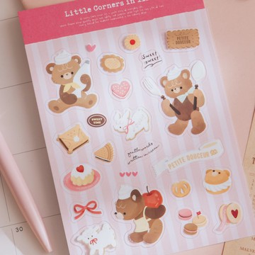 透明PET手帳貼紙-來一點甜甜PETITE DOUCEUR