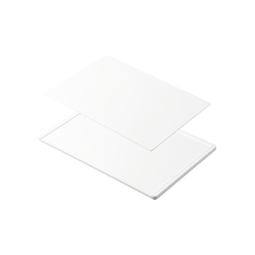 日本【YAMAZAKI】tower抗菌砧板&薄型砧板組(白)