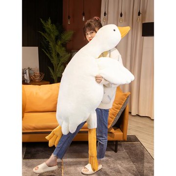 大鵝玩偶毛絨玩具大白鵝布娃娃趴趴鴨抱睡公仔大號圣誕節禮物女生