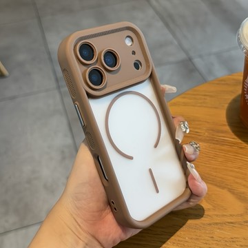 magsafe磁吸手機殼  霧面磨砂 防摔保護殼 適用 iPhone 17 16 15 14 13 12 Pro Max