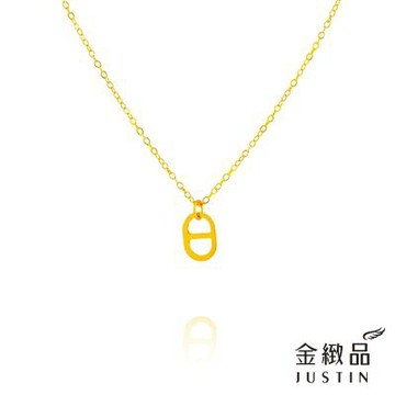 金緻品 黃金項鍊 悠然 0.33錢