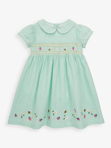 英倫經典 蜜蜂綉花 可愛 小洋裝