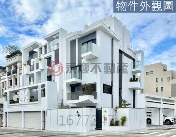 菜菜寬大雋薈朝南三面採光雙車電梯別墅｜台中市北屯區景和東街