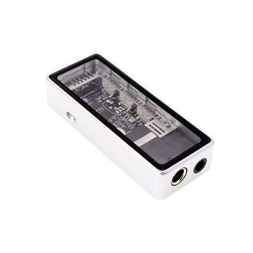 音頻切換器 音源切換器 音頻分配器 便攜耳放解碼器TYEPC適用蘋果華為手機耳機轉接線雙CS43198小尾巴