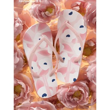 hotmarzz/黑瑪人字拖女夏外穿時尚夾腳拖鞋沙灘海邊防滑洗澡涼拖