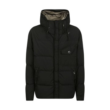 Ten-c - Black Puffer Down Jacket