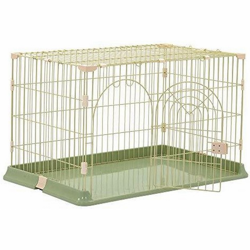 Eleoption 猫用ケージ 犬用ケージ キャットハウス ネコ ハウス 留守番 保護 脱走防止 小型犬 猫 緑 通販 Lineポイント最大0 5 Get Lineショッピング
