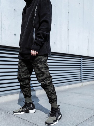 隱蔽者五代褲束腳褲男潮牌迷彩工裝褲長款山系戶外風機能